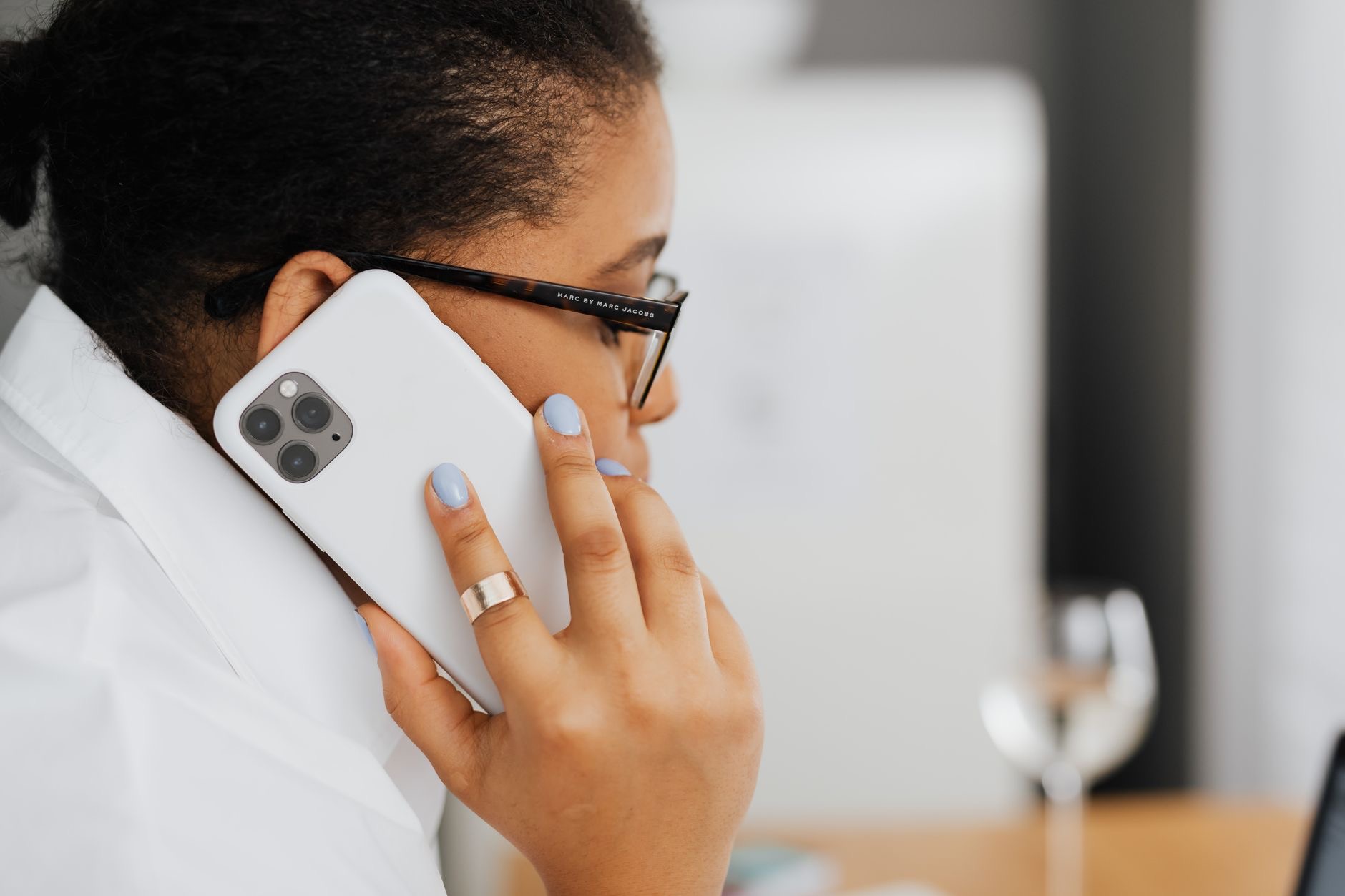 A person managing backup settings on a phone