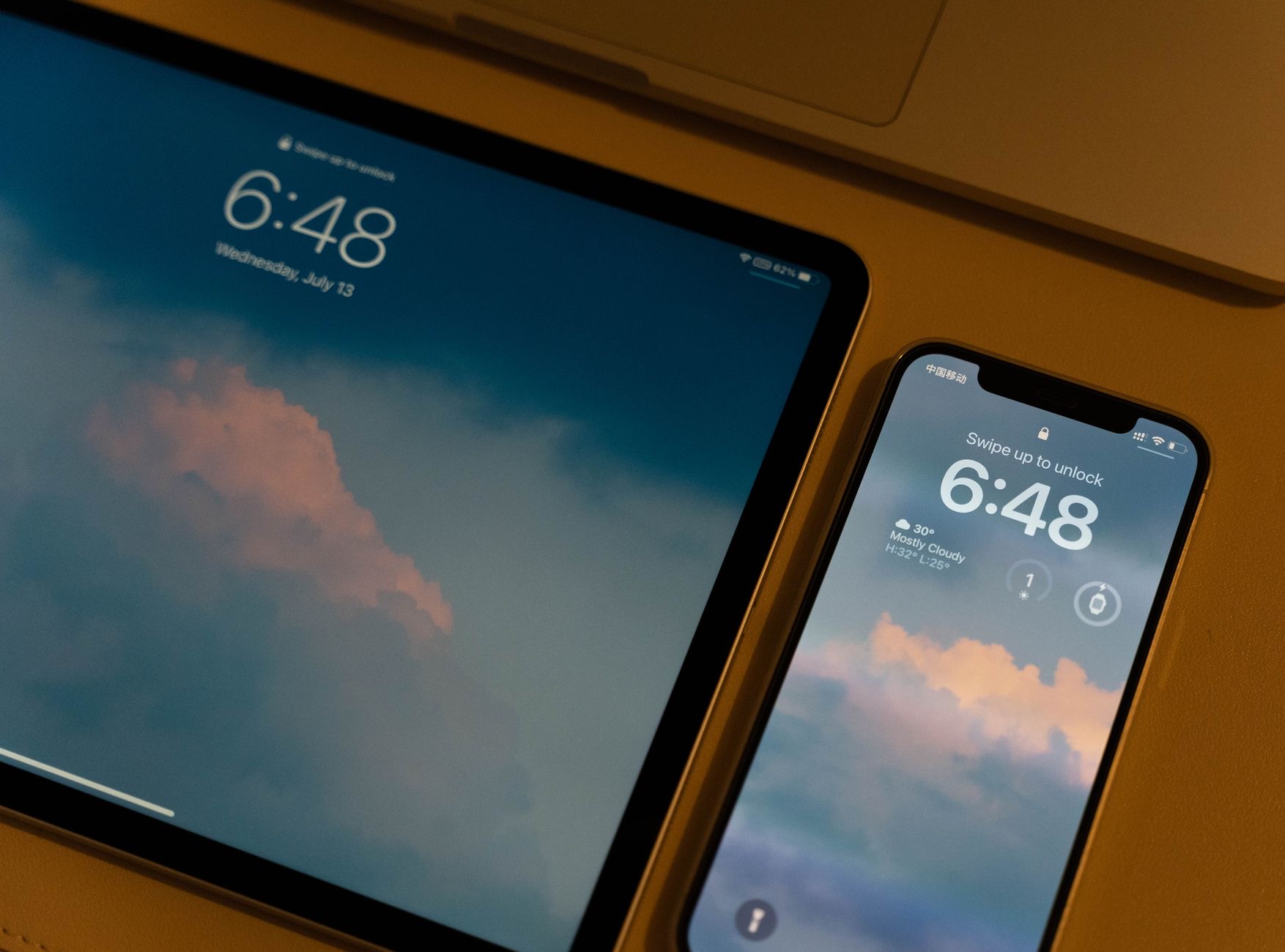 A smartphone showing a cloud icon