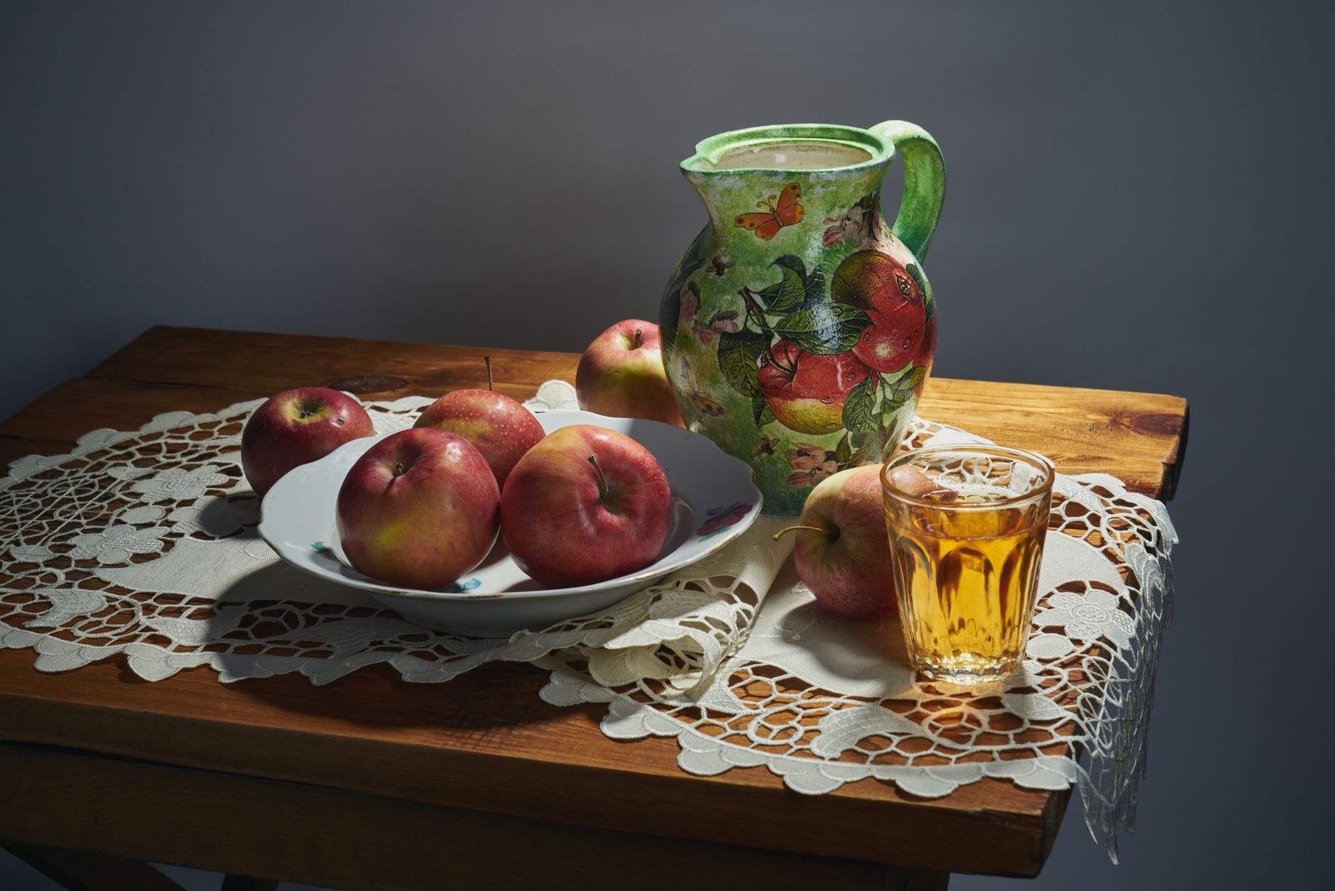 Apple products arranged as gifts